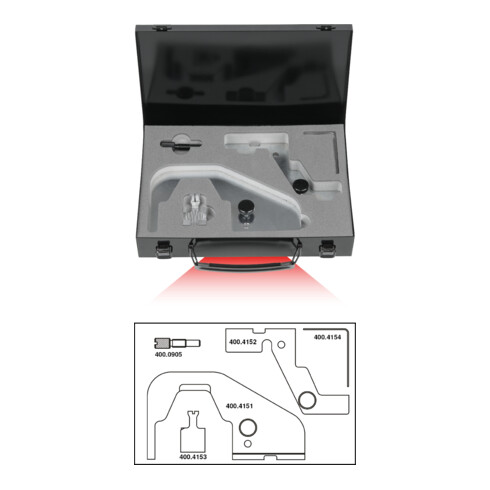 KS Tools Ford - motor afstel gereedschap set, 5 dlg