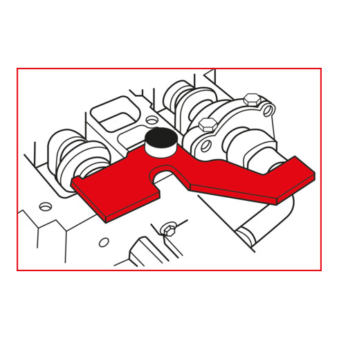 KS Tools Ford - motor afstel gereedschap set, 5 dlg