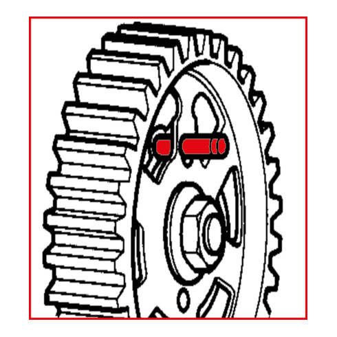 KS Tools Ford - Motoreinstell-Werkzeug-Satz, 5-teilig Duratorq-Motoren