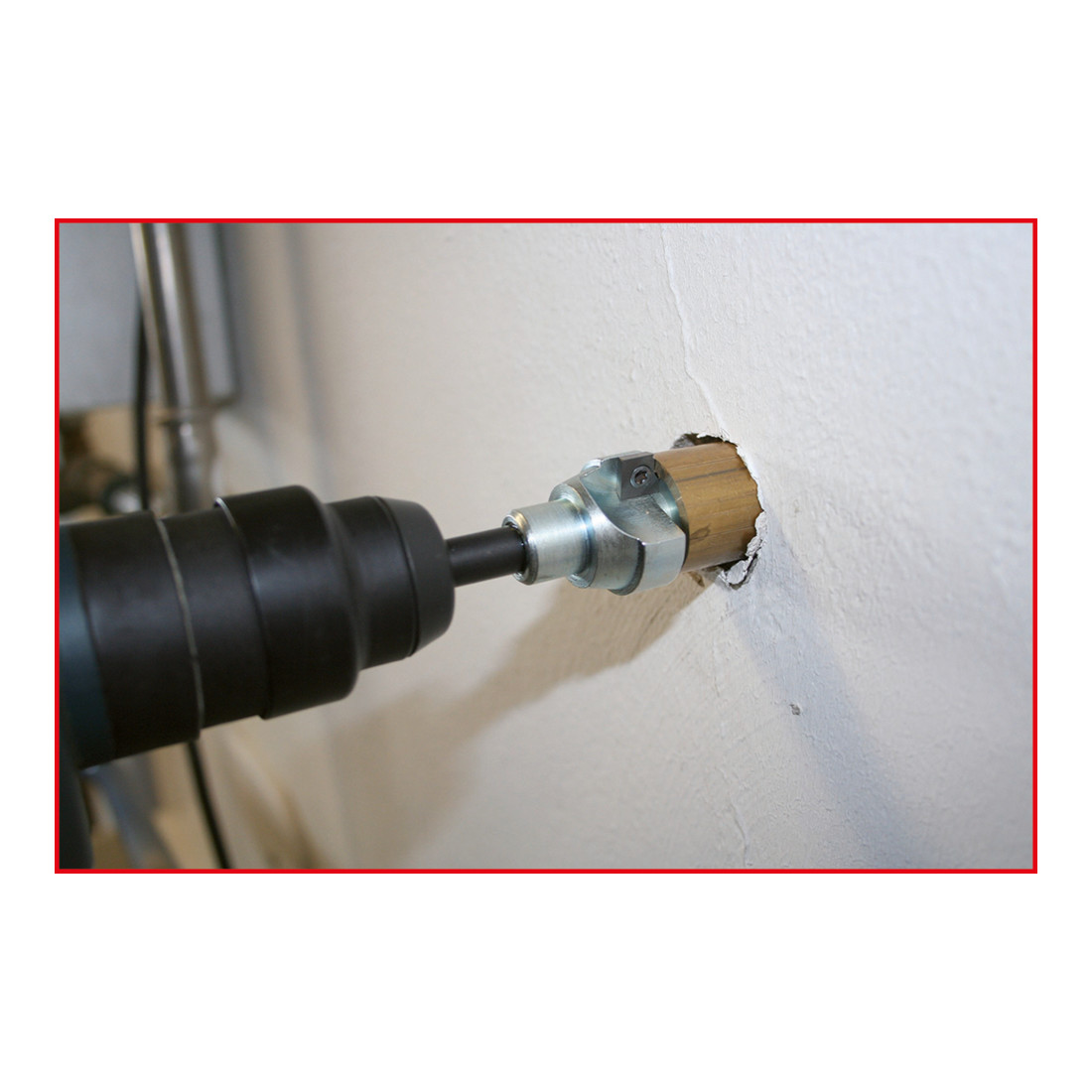 KS Tools Fresa per prolunga per rubinetto 1/2", supporto SDS