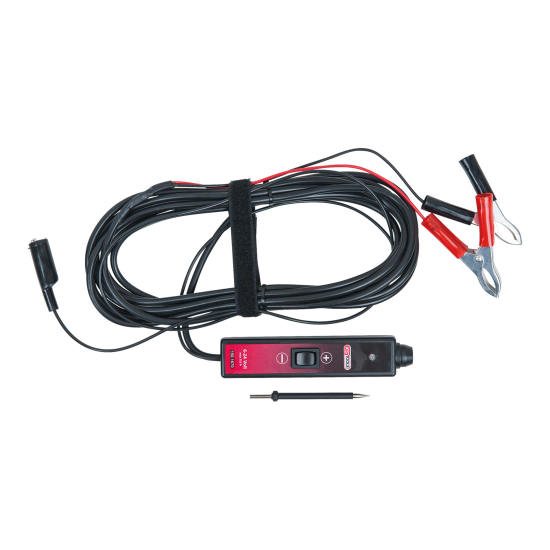 KS Tools Funktionsprüflampe 6-24V DC mit Kabel