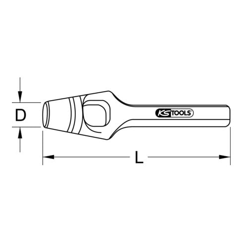 KS Tools Fustella a cavallotto 