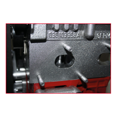 KS Tools Gabarit de perçage pour culasse, 28 pcs.