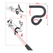 KS Tools Gancio leva universale per assali