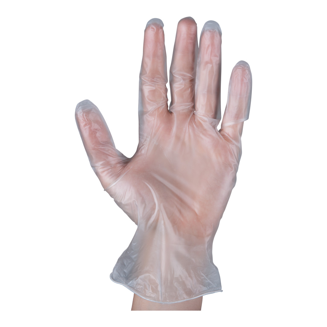 KS Tools Gants jetables en vinyle sans revêtement en poudre, paquet de 100