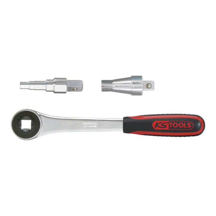 KS Tools Gas-Stufenschlüssel-Satz 3/8"-1", 3-teilig