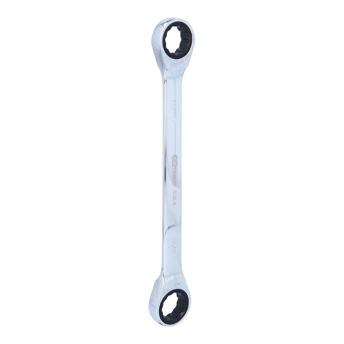 KS Tools GEARplus Doppel-Ratschenringschlüssel, Zoll