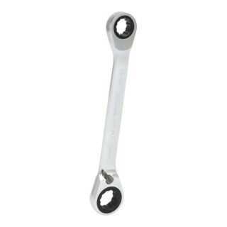 KS Tools GEARplus Doppel-Ratschenringschlüssel umschaltbar 10x13mm