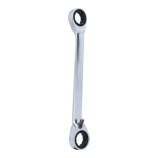 KS Tools GEARplus Doppel-Ratschenringschlüssel umschaltbar 16x18mm
