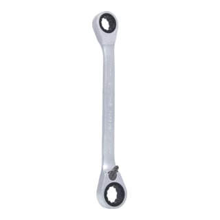 KS Tools GEARplus Doppel-Ratschenringschlüssel umschaltbar