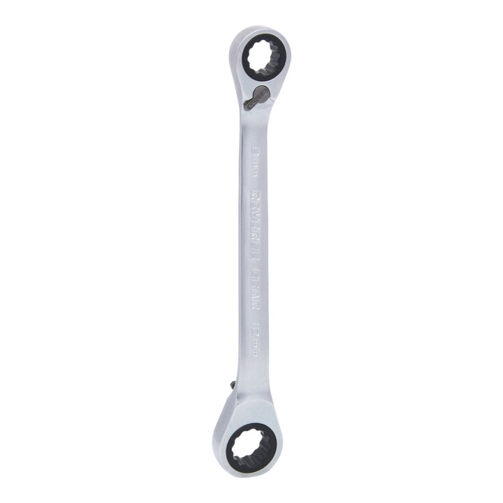 KS Tools GEARplus Doppel-Ratschenringschlüssel umschaltbar 8x10mm