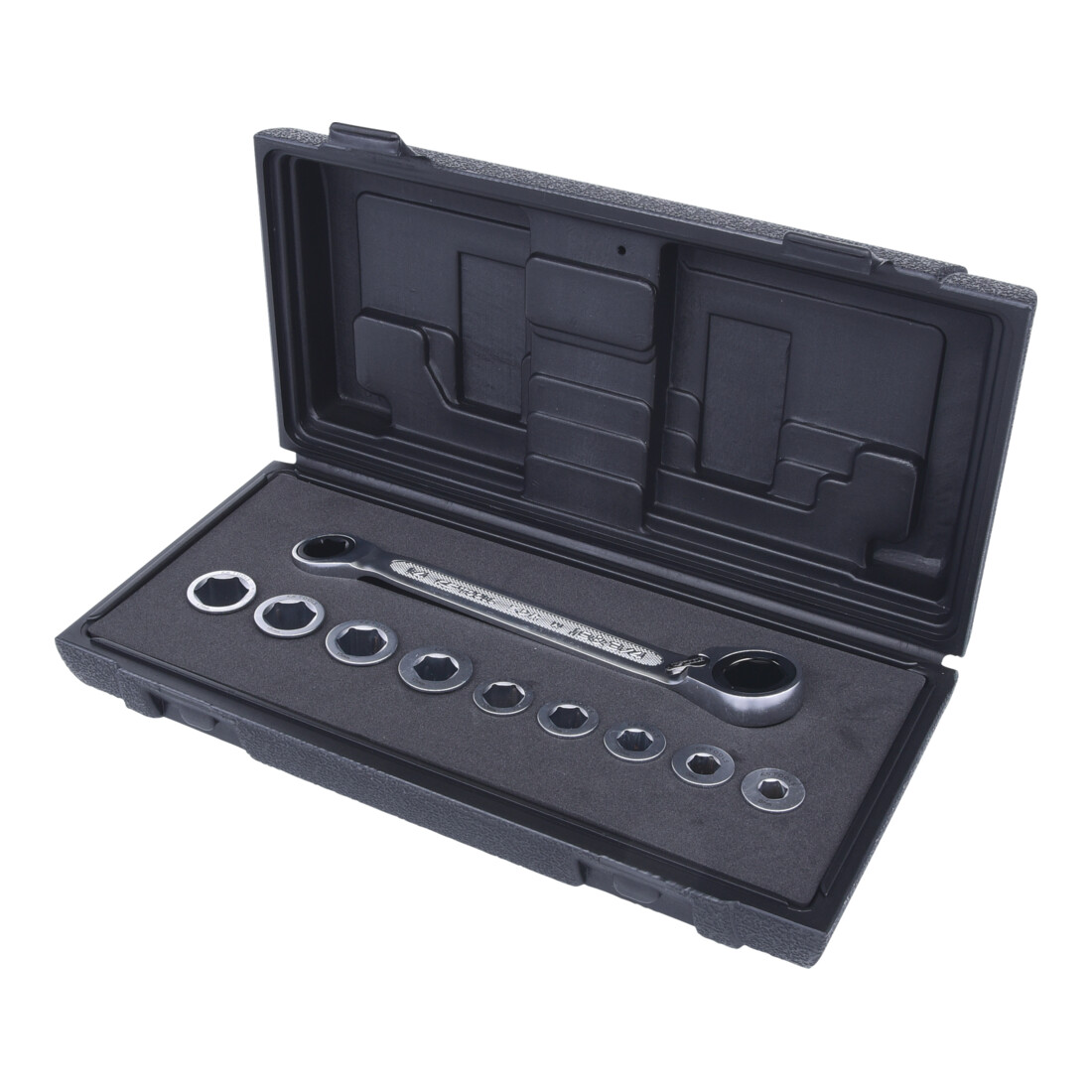 KS Tools geARplus dubbele ratelringsleutelset verstelbaar 10 st.