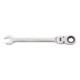 KS Tools GEARplus Gelenk-Ratschenringmaulschlüssel-1