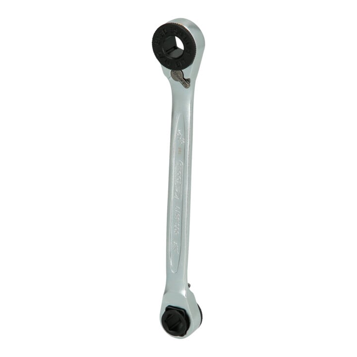 KS Tools GEARplus Mini-Bit-Umschalt-Ratschenringschlüssel, 1/4"x5/16"