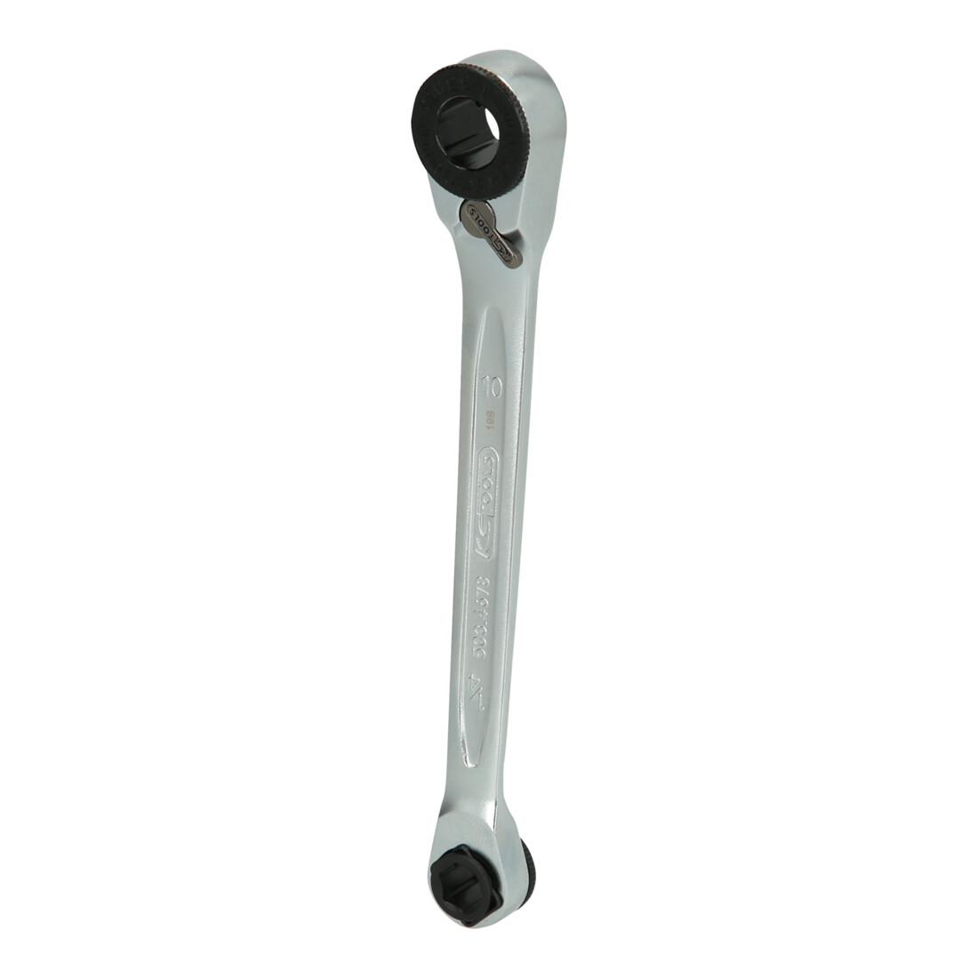 KS Tools geARplus Mini bit verstelbare ratelringsleutel, 1/4 "x10mm