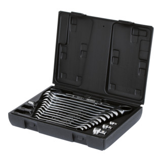 KS Tools geARplus ratelringsleutelset, 16-delig.
