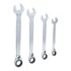 KS Tools geARplus ratelringsleutelset, verstelbaar, 4 st.