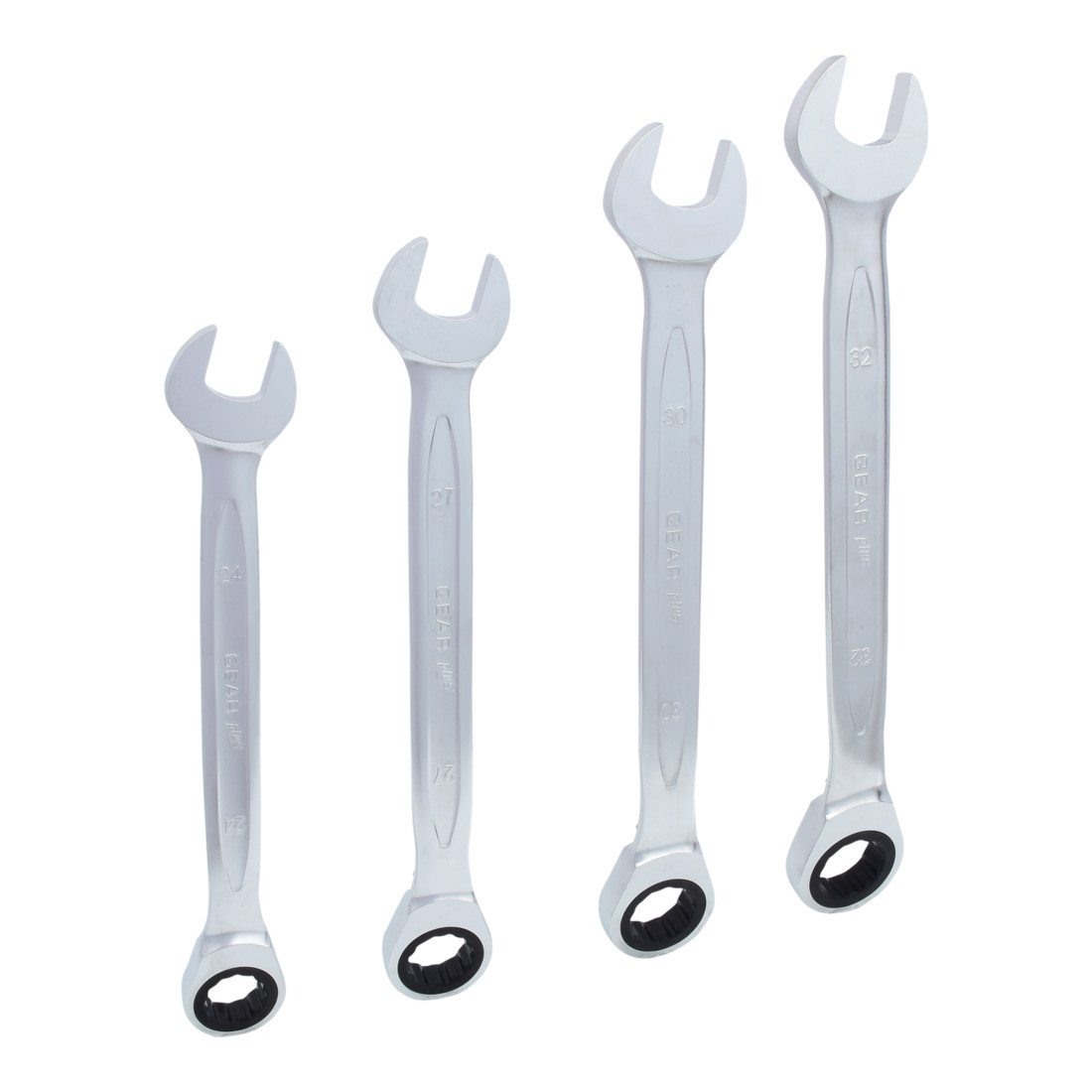 KS Tools geARplus ratelringsleutelset, verstelbaar, 4 st.