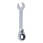 KS Tools Ringratschenschlüssel extra kurz, umschaltbar (metrisch)