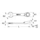 KS Tools Ringratschenschlüssel extra kurz, umschaltbar (metrisch)-4
