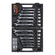 KS Tools geARplus RINGSTOP ratel-ringsteeksleutelset, 30-delig met adapter-4