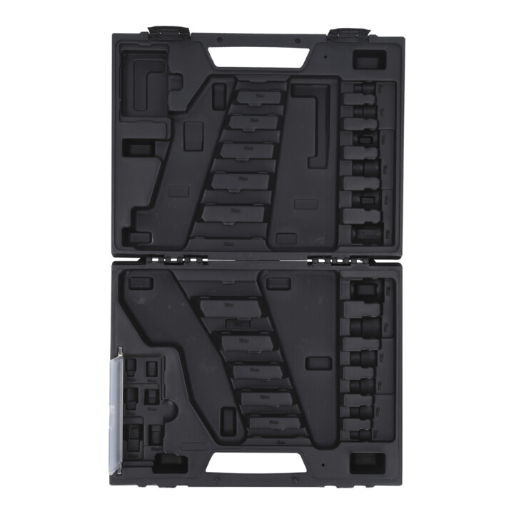 KS Tools geARplus RINGSTOP ratel-ringsteeksleutelset, 30-delig met adapter