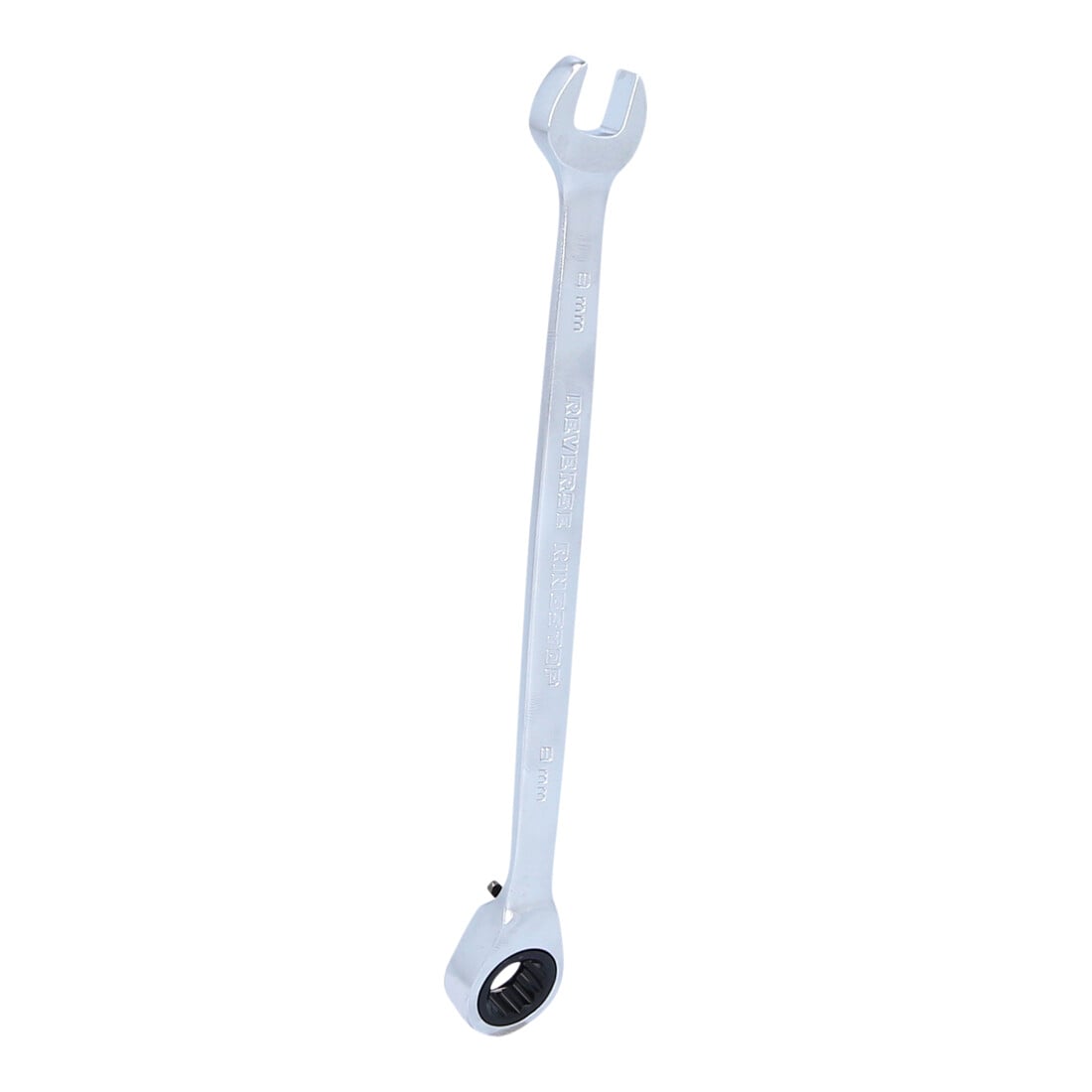 KS Tools Ringratschenschschlüssel mit Ring-Stop, umschaltbar (metrisch)