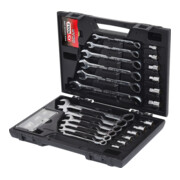 KS Tools GEARplus RINGSTOP-Ratschenringmaulschlüssel-Satz, 30-teilig mit Adapter-4