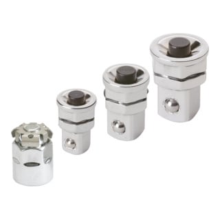 KS Tools GEARplus Stecknuss-Adapter-Satz, zöllig, 4-teilig