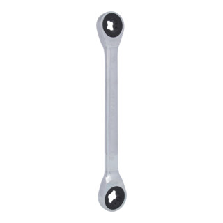 KS Tools GEARplus TX-E-Doppel-Ratschenringschlüssel,E14xE18