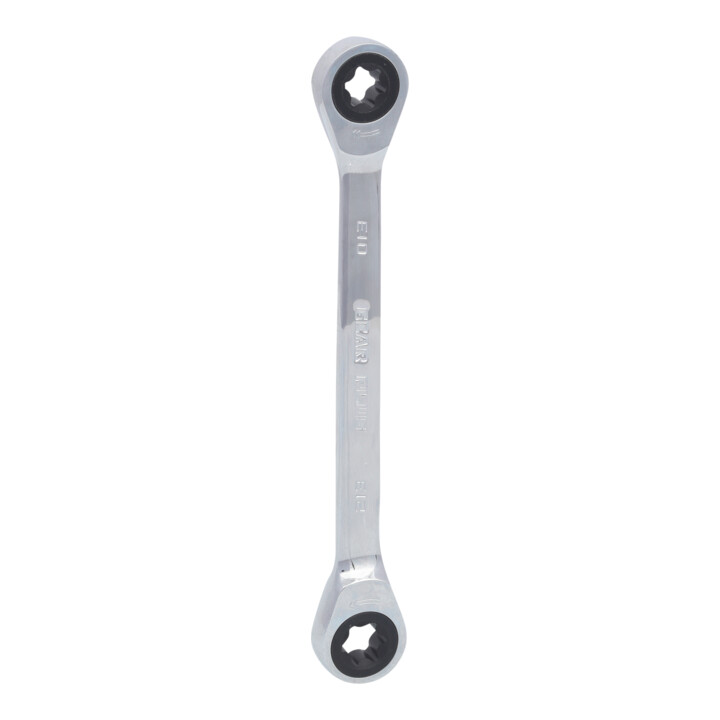KS Tools geARplus TX-E dubbele ratelringsleutel, E10xE12