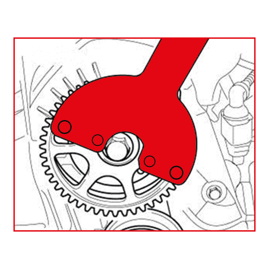 KS Tools Gegenhalter Audi / Volkswagen