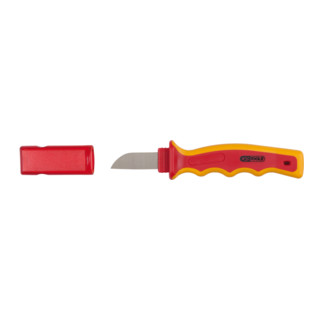 KS Tools geïsoleerd kabelmes, 205 mm met 2-componenten handgreep