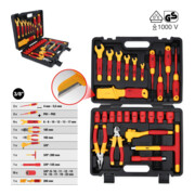 KS Tools Geïsoleerde gereedschapsset voor hybride- en elektrische voertuigen, 26-dlg-2