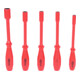 KS Tools geïsoleerde inbusschroevendraaierset, zeskant, 5 delig