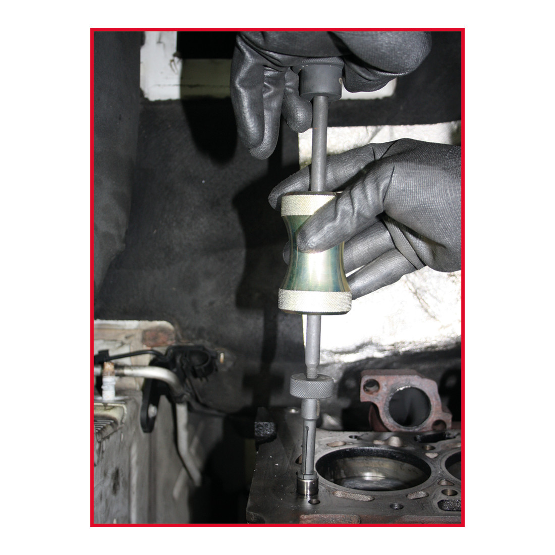 KS Tools geleidebussen inwendige uittrekset voor motoren en versnellingsbakken, 7 delig