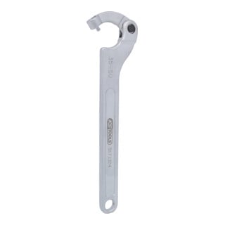 KS Tools Gelenk-Hakenschlüssel mit Zapfen, 35-50mm
