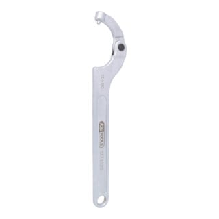 KS Tools Gelenk-Hakenschlüssel mit Zapfen, 50-80mm