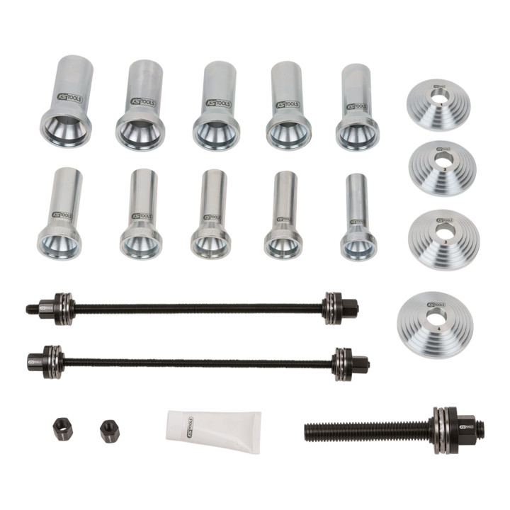 KS Tools getrapte compressie hulzenset, 22 stuks