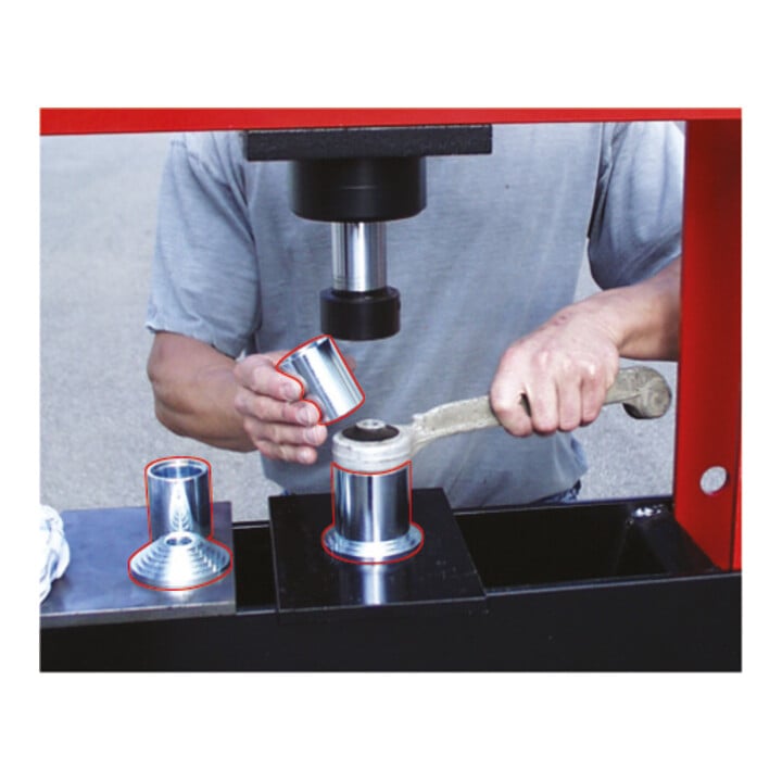 KS Tools getrapte compressie hulzenset, 22 stuks
