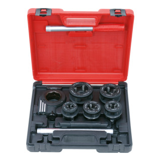 KS Tools Gewinde-Schneidkluppen-Satz 3/8''-1.1/4'', 8-teilig