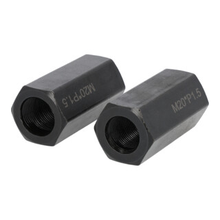 KS Tools Gewindeadapter-Satz M20x1,5x65 mm, 2-tlg