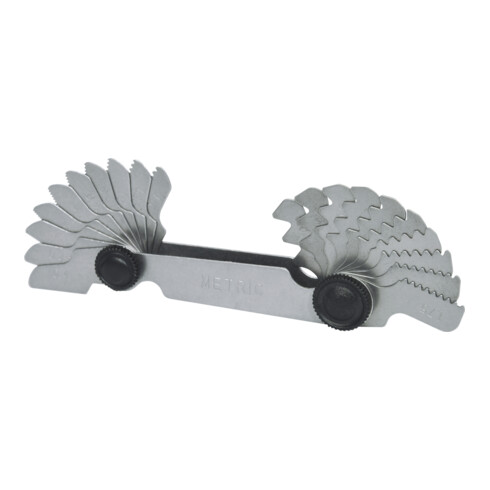 KS Tools Gewindelehre, metrisch, 20-teilig