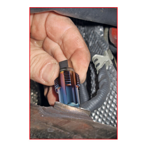 KS Tools Gewindeschneider-Satz mit Führungsbolzen für Sensoren, 2-tlg