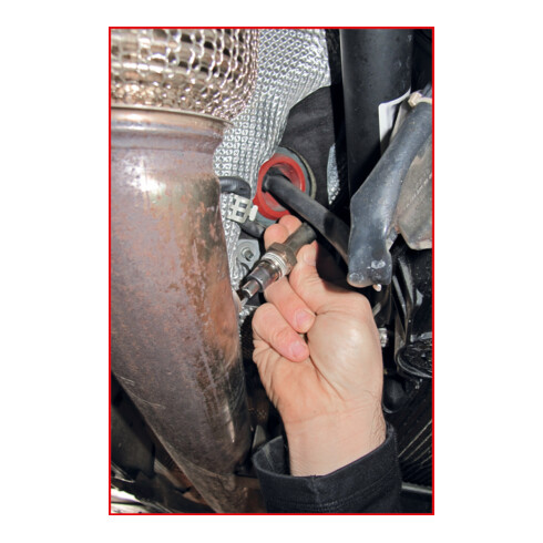 KS Tools Gewindeschneider-Satz mit Führungsbolzen für Sensoren, 2-tlg