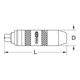 KS Tools Giravite a percussione manuale 1/2", 135mm-4