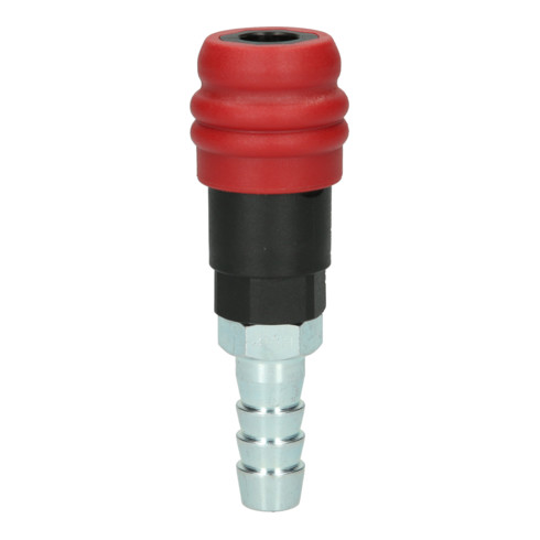KS Tools Attacco di sicurezza, per aria compressa a 2 stadi, con ugello per tubo flessibile