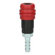 KS Tools Attacco di sicurezza, per aria compressa a 2 stadi, con ugello per tubo flessibile-5