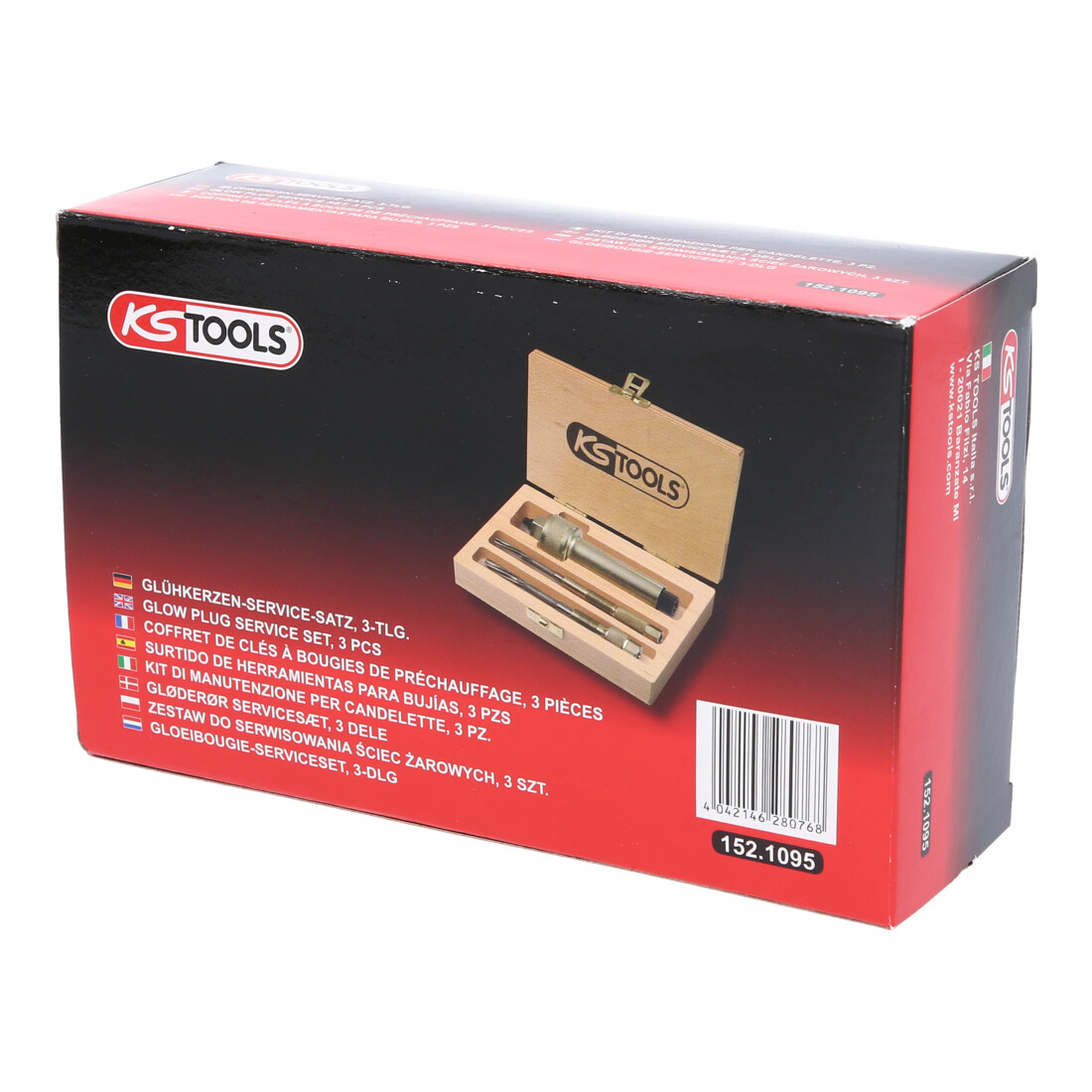 KS Tools gloeibougie service set, 3-delig