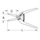 KS Tools gloeilamptang, 160mm